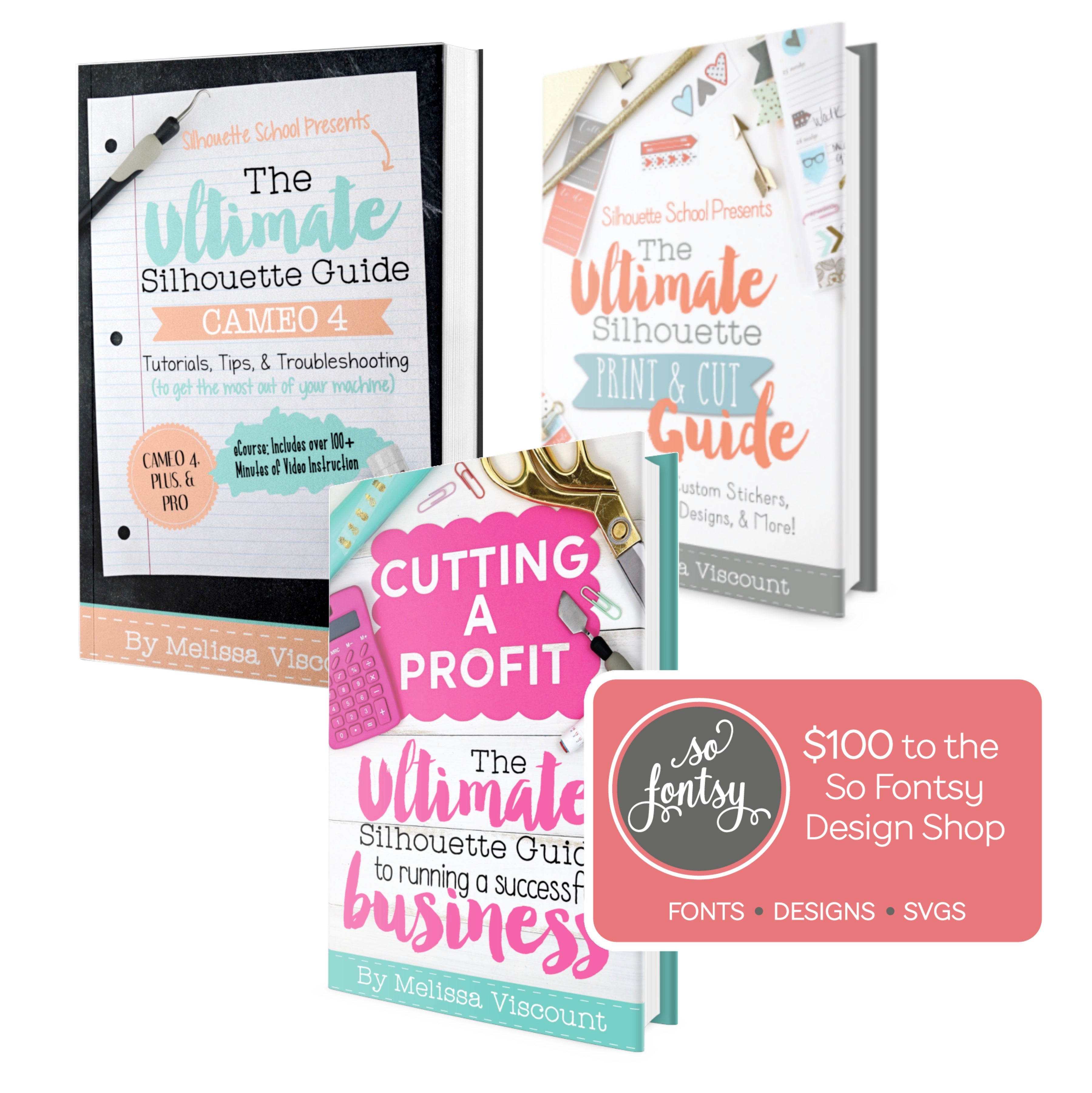 The Ultimate Silhouette Print and Cut Boss Lady eBook Bundle